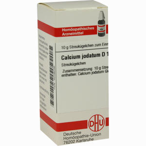 Calcium Jodat D12 Globuli 10 g - ab 6,19 €