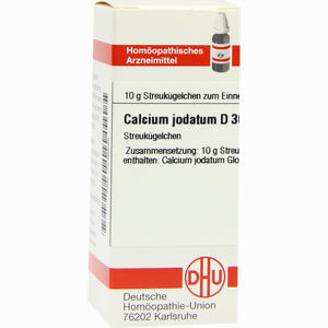 Calcium Jodat D30 Globuli 10 g - ab 8,20 €