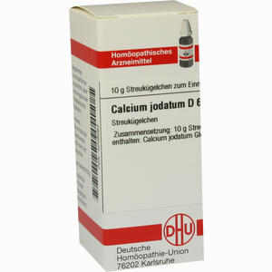 Calcium Jodat D6 Globuli 10 g - ab 7,71 €