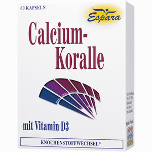 Calcium- Koralle Kapseln 60 Stück - ab 16,54 €