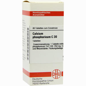 Calcium Phos C30 Tabletten 80 Stück - ab 0,00 €