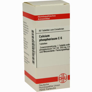 Calcium Phos C6 Tabletten 80 Stück - ab 8,22 €
