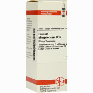 Calcium Phos D12 Dilution DHU-Arzneimittel GmbH & Co. KG 20 ml - ab 8,74 &euro;