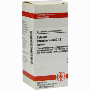 Calcium Phos D12 Tabletten 80 Stück - ab 7,95 €