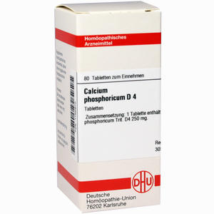 Calcium Phos D4 Tabletten 80 Stück - ab 8,35 €