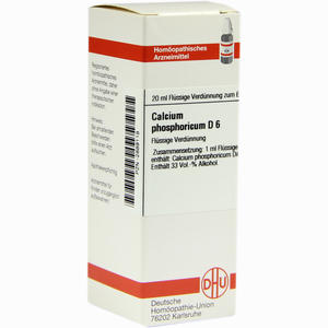 Calcium Phos D6 Dilution DHU-Arzneimittel GmbH & Co. KG 20 ml - ab 8,14 &euro;