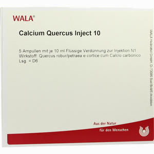 Calcium Quercus Inject 10 Ampullen 5 x 10 ml - ab 27,83 €