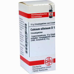 Calcium Silic D12 Globuli 10 g - ab 8,09 €
