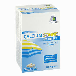 Calcium Sonne 500 120 Stück - ab 13,59 &euro;