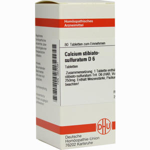 Calcium Stib Sulf D6 Tabletten 80 Stück - ab 9,31 €