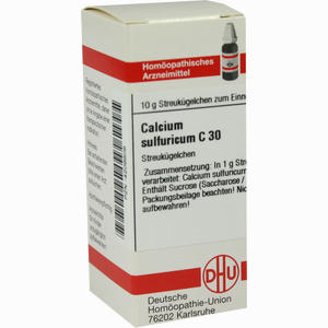Calcium Sulf C30 Globuli 10 g - ab 7,30 €