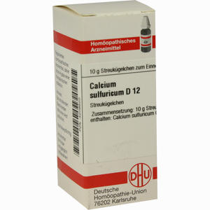 Calcium Sulf D12 Globuli 10 g - ab 7,08 €