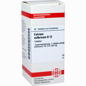 Calcium Sulf D12 Tabletten 80 Stück - ab 8,14 €