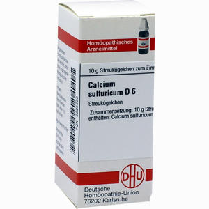 Calcium Sulf D6 Globuli 10 g - ab 6,99 €