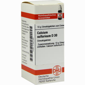 Calcium Sulfuricum D30 Globuli 10 g - ab 7,58 €