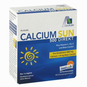 Calcium Sun 500 Direkt Pulver 30 Stück - ab 0,00 &euro;