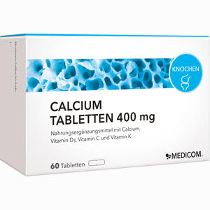 Calcium Tabletten 400 Mg  60 Stück - ab 0,00 €