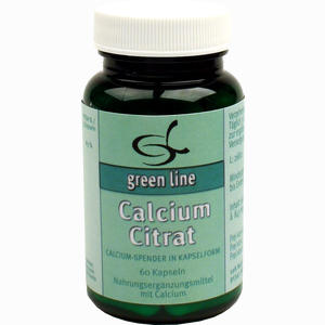 Calciumcitrat Kapseln 11 A Nutritheke GmbH 60 Stück - ab 8,92 &euro;