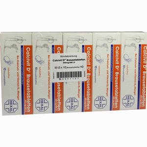 Calcivit D Brausetabletten  50 Stück - ab 11,06 €