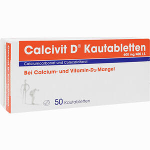 Calcivit D Kautabletten  50 Stück - ab 0,00 €