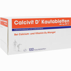 Calcivit D Kautabletten  100 Stück - ab 0,00 €