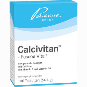Calcivitan Pascoe Vital Tabletten 100 Stück - ab 14,86 €
