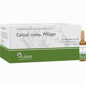 Calculi Comp. Pflüger Ampullen 50 Stück - ab 54,80 €