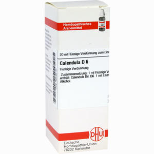 Calendula D6 Dilution 20 ml - ab 8,01 €