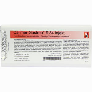 Calimer- Gastreu R34 Injekt Ampullen  10 x 2 ml - ab 15,11 €