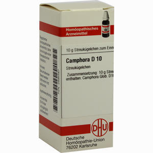 Camphora D10 Globuli 10 g - ab 7,13 €