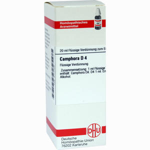 Camphora D4 Dilution DHU-Arzneimittel GmbH & Co. KG 20 ml - ab 8,19 &euro;