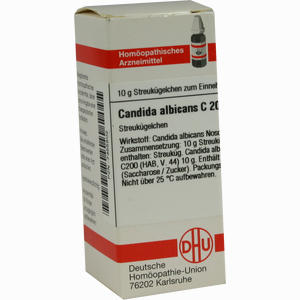 Candida Albicans C200 Globuli  10 g - ab 12,80 €