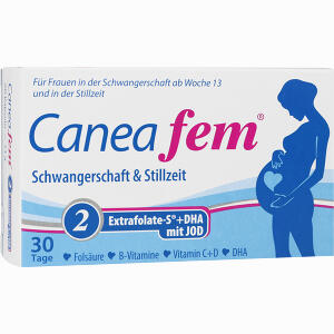 Caneafem 2 Extrafolate- S + Dha + Jod Kapseln 2 x 30 Stück - ab 17,99 &euro;