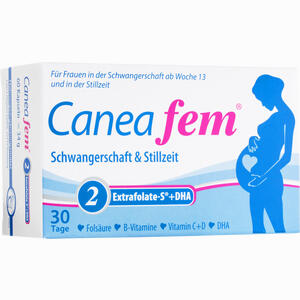 Caneafem 2 Extrafolate- S + Dha Kapseln 2 x 30 Stück