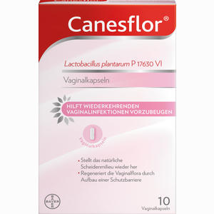 Canesflor Vaginalkapseln 10 Stück - ab 0,00 &euro;