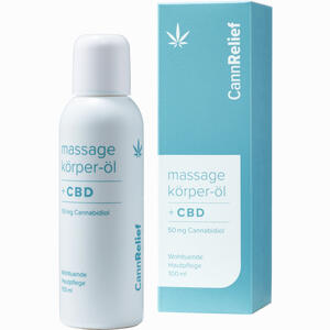 Cannrelief Massageöl Öl 100 ml - ab 0,00 &euro;