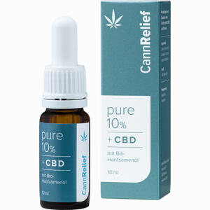 Cannrelief Mundpflegeöl mit 10 % Cbd Öl 10 ml - ab 0,00 €