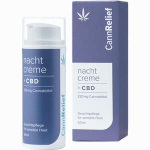 Cannrelief Nachtcreme  50 ml - ab 0,00 &euro;