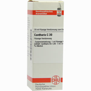 Cantharis C30 Dilution 20 ml - ab 0,00 €