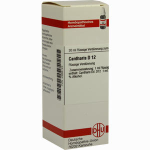 Cantharis D12 Dilution 20 ml - ab 8,52 €