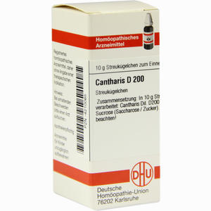 Cantharis D200 Globuli 10 g - ab 13,34 €