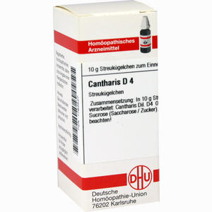 Cantharis D4 Globuli 10 g - ab 7,13 €