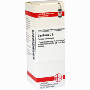 Cantharis D6 Dilution DHU-Arzneimittel GmbH & Co. KG 20 ml - ab 8,46 &euro;