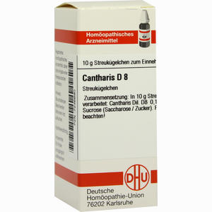 Cantharis D8 Globuli 10 g - ab 9,15 €