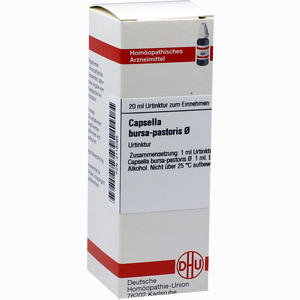 Capsella Bursa Pastor Urtinktur Dilution 20 ml - ab 10,88 €