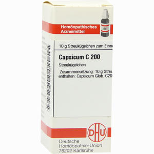 Capsicum C200 Globuli 10 g - ab 13,90 €
