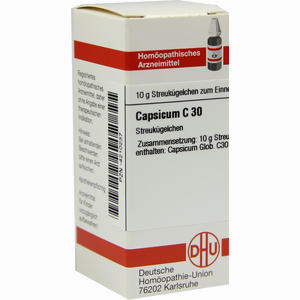 Capsicum C30 Globuli 10 g - ab 7,95 €