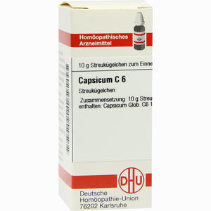 Capsicum C6 Globuli 10 g - ab 8,77 €