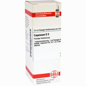 Capsicum D3 Dilution 20 ml - ab 0,00 &euro;