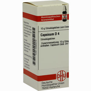 Capsicum D4 Globuli 10 g - ab 7,55 €